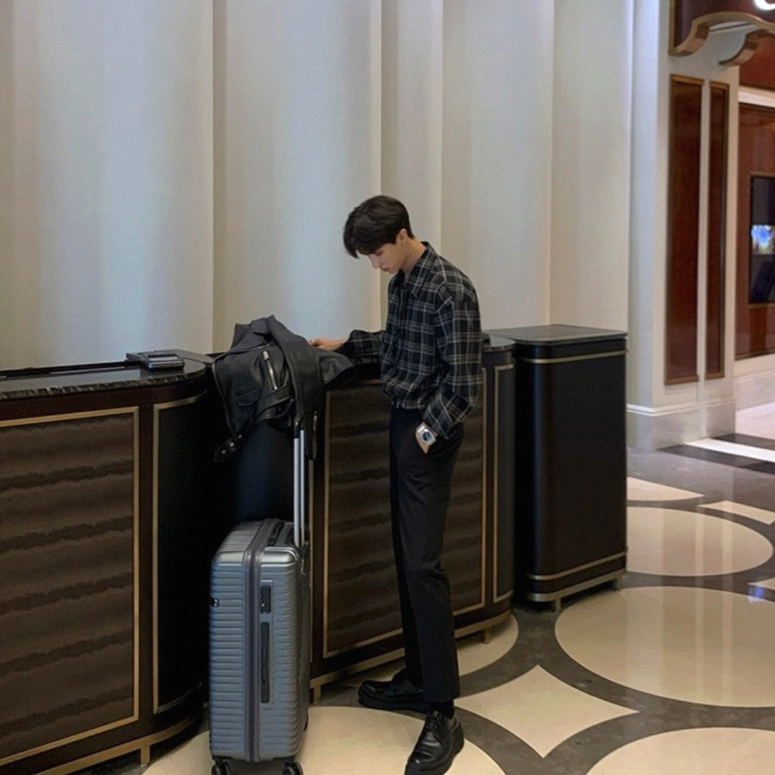 Plaid Long Sleeve Shirt