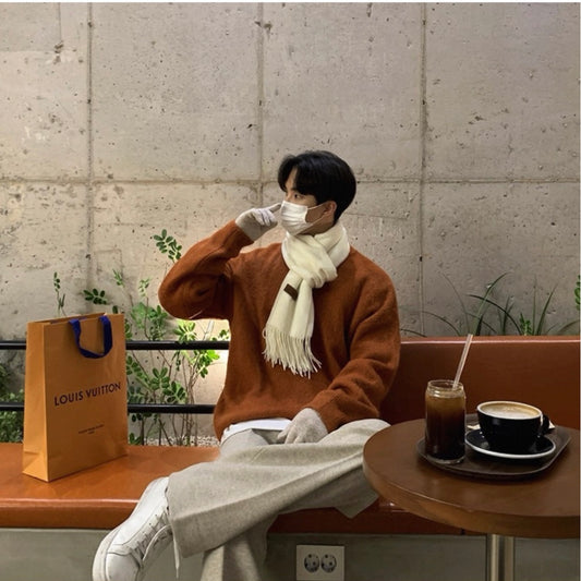 Korean Style Cozy Knit Sweater