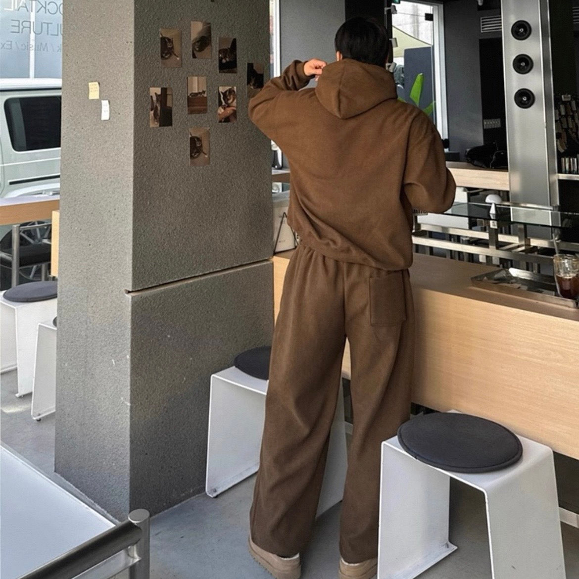 Retro Hooded Sweat Setup