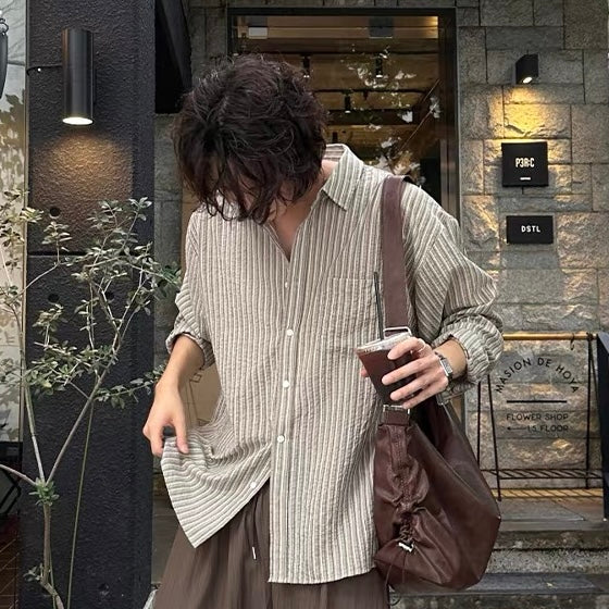 Daily Stripe Relaxed Shirt