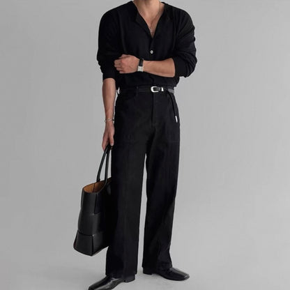 Casual Loose Straight Jeans