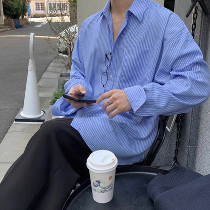 Korean Trend Striped Shirts