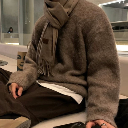 Cozy Knit Pullover Sweater