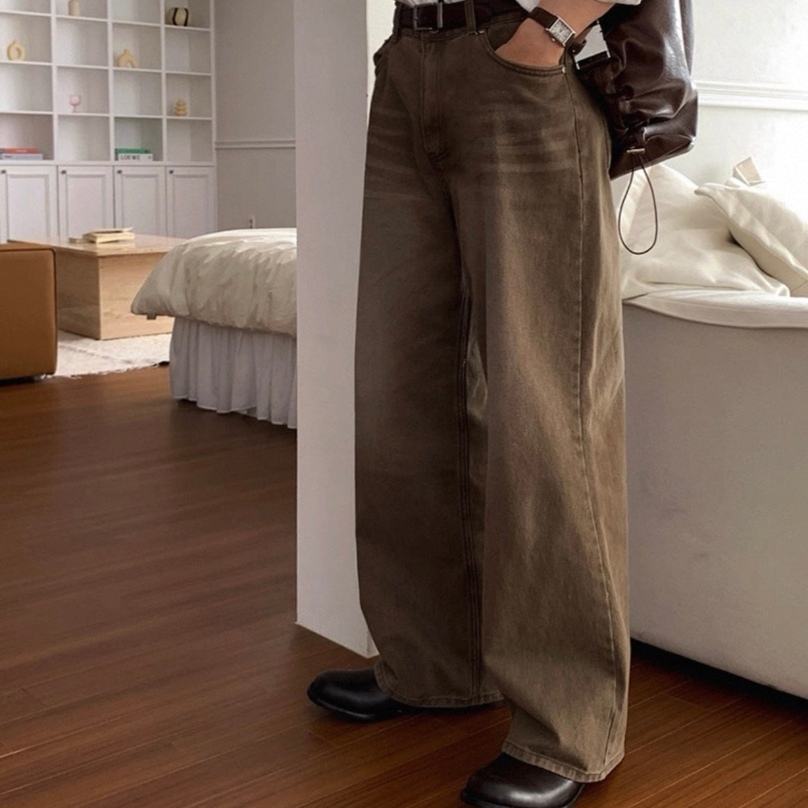 Vintage Loose Straight Jeans