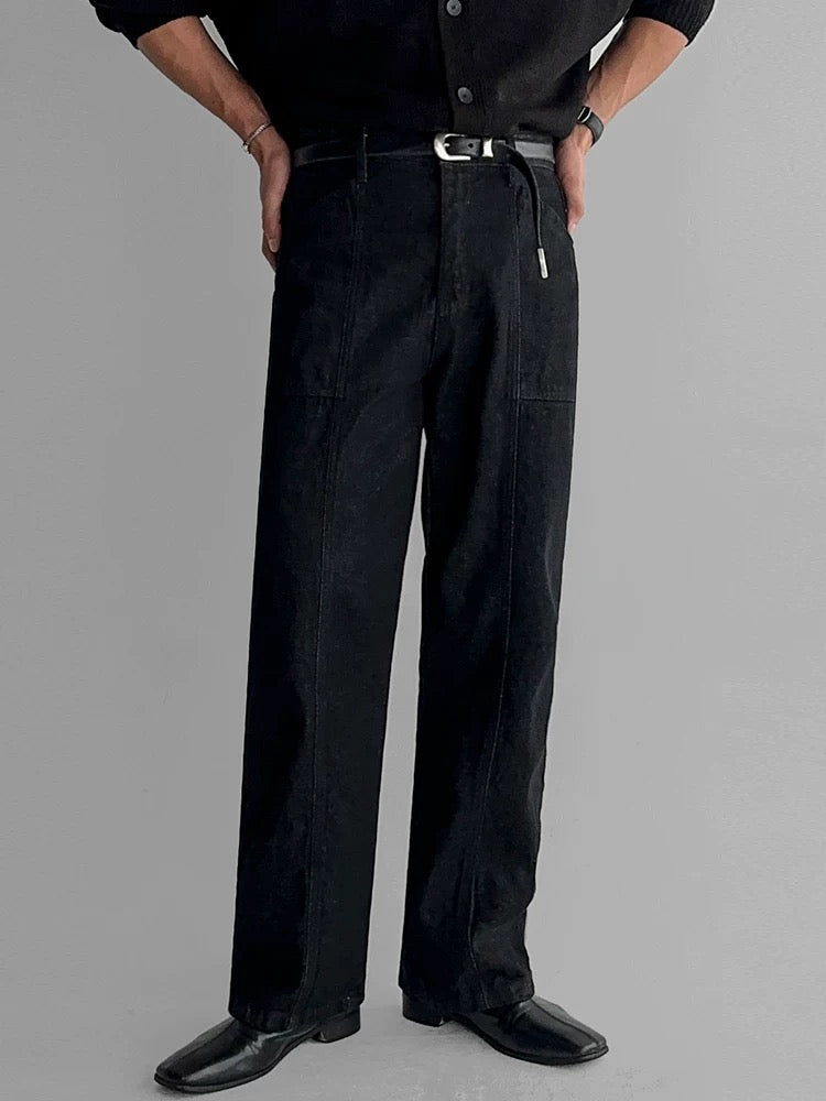 Casual Loose Straight Jeans