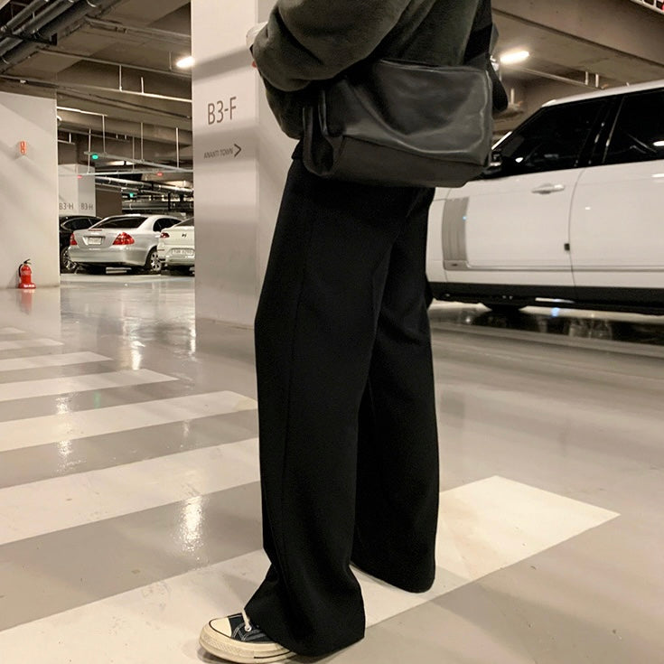 Casual straight suit pants