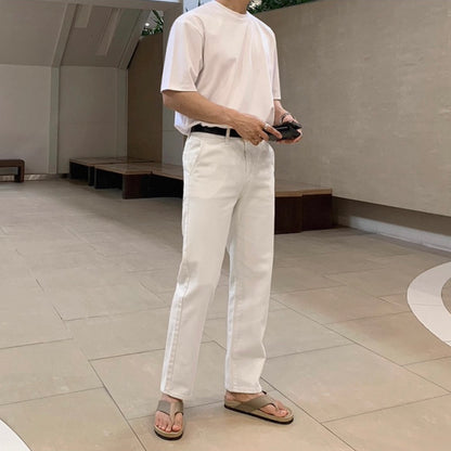 Korean Style White Jeans