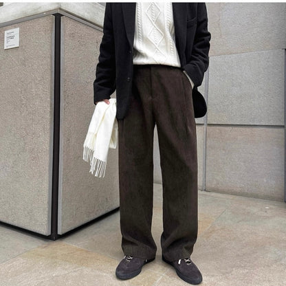Casual Thick Suit Pants