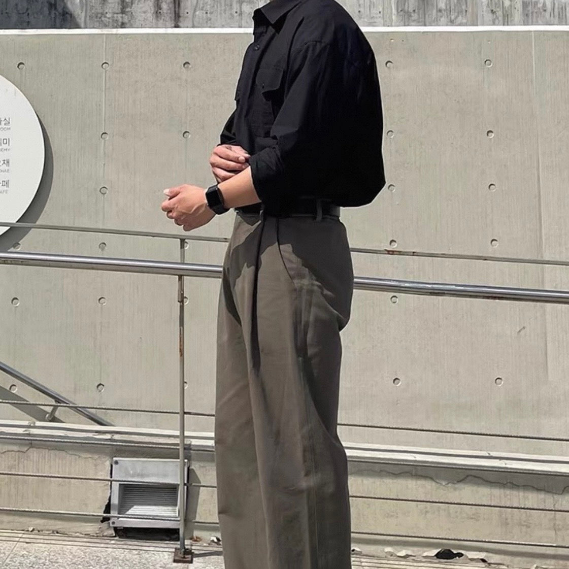 Korean-Style Casual Shirt