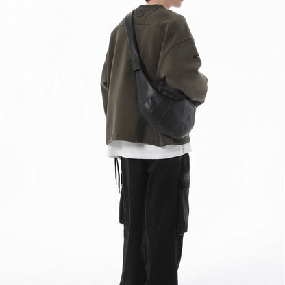 Chic Crossbody Croissant Bag