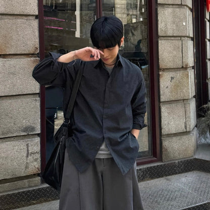 Casual Loose Long-Sleeve Shirt