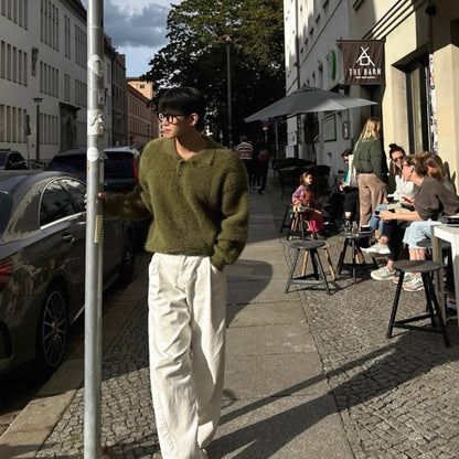 Loose Knit Sweater for Men