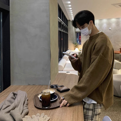 Korean Casual Mohair Sweater