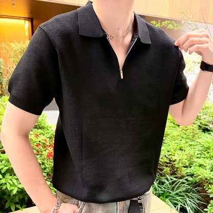 Breezy Knit Short-Sleeve Shirt