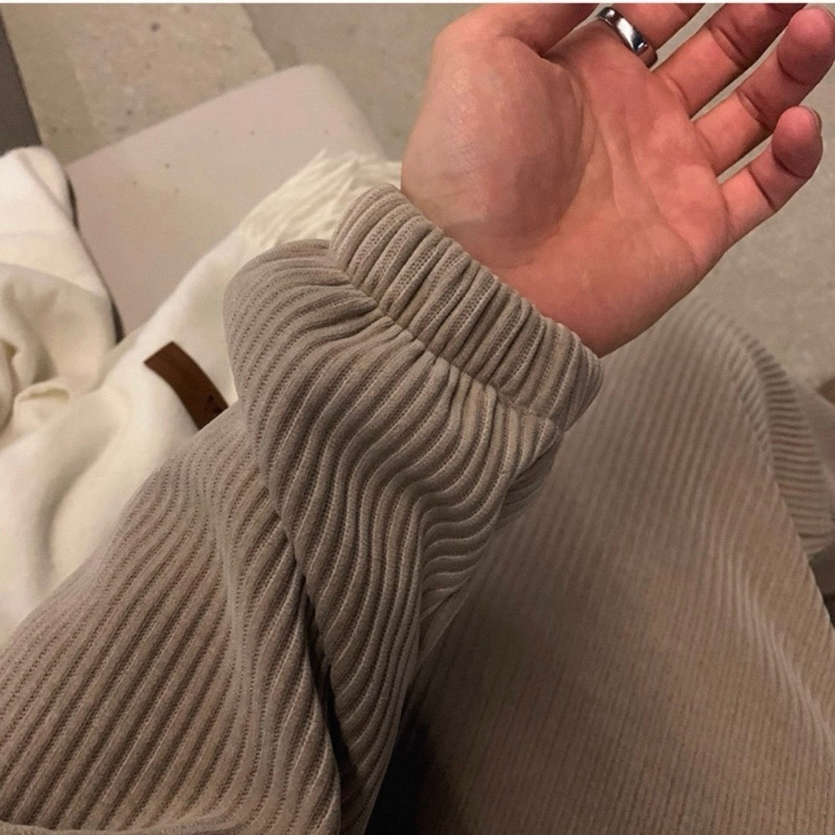 Casual Hoodie Knit Setup