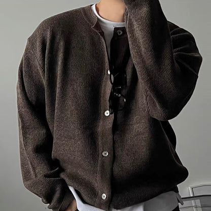 Ribbed Knit Cardigan