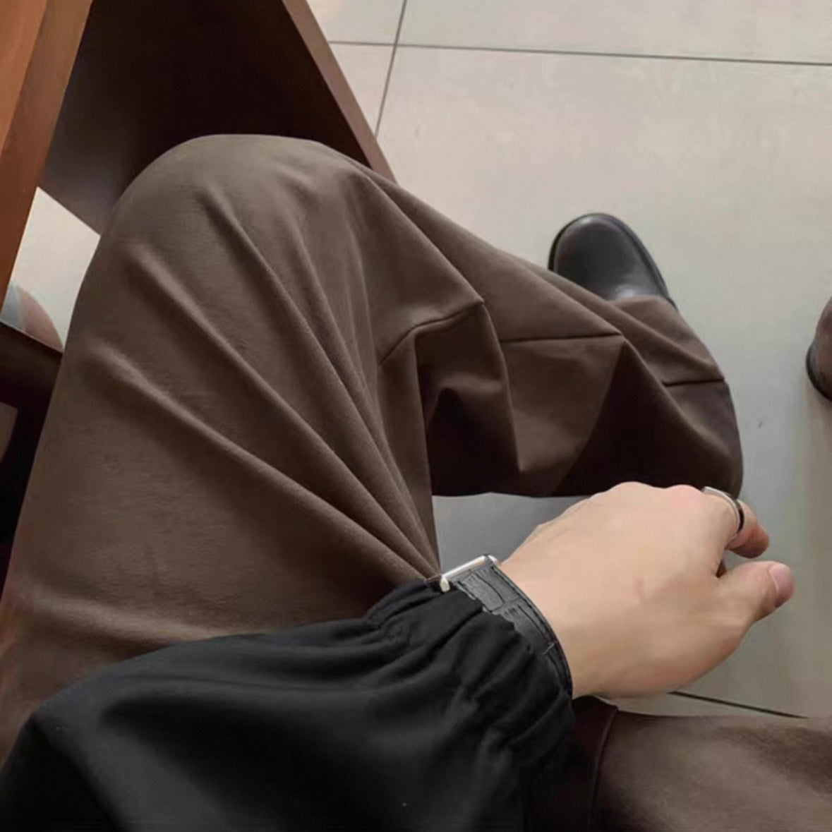Trendy Loose Drape Pants