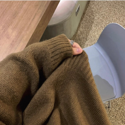 Korean Casual Mohair Sweater