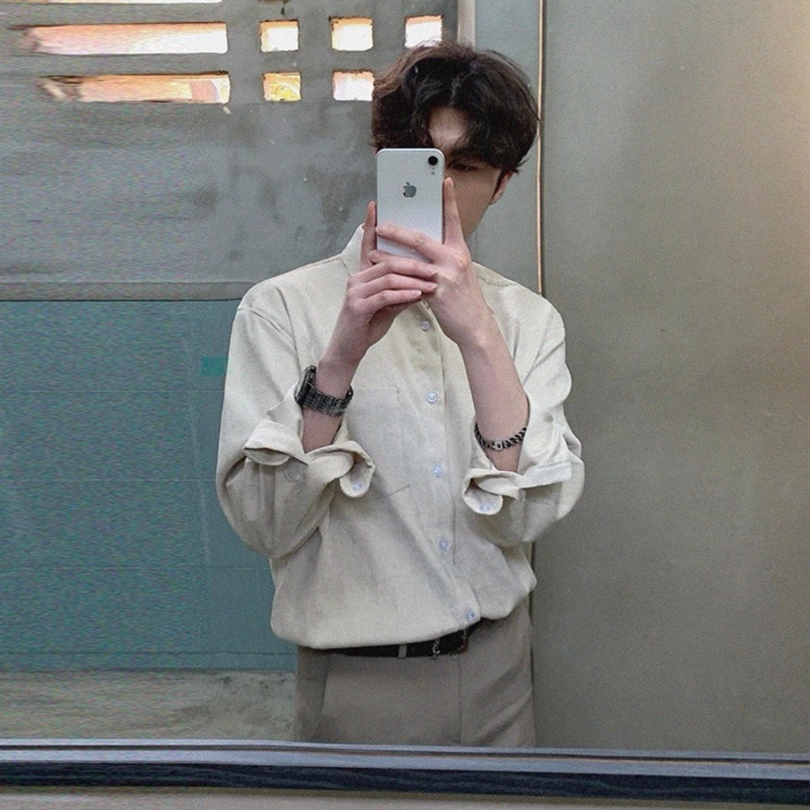 Korean Style Corduroy Shirt