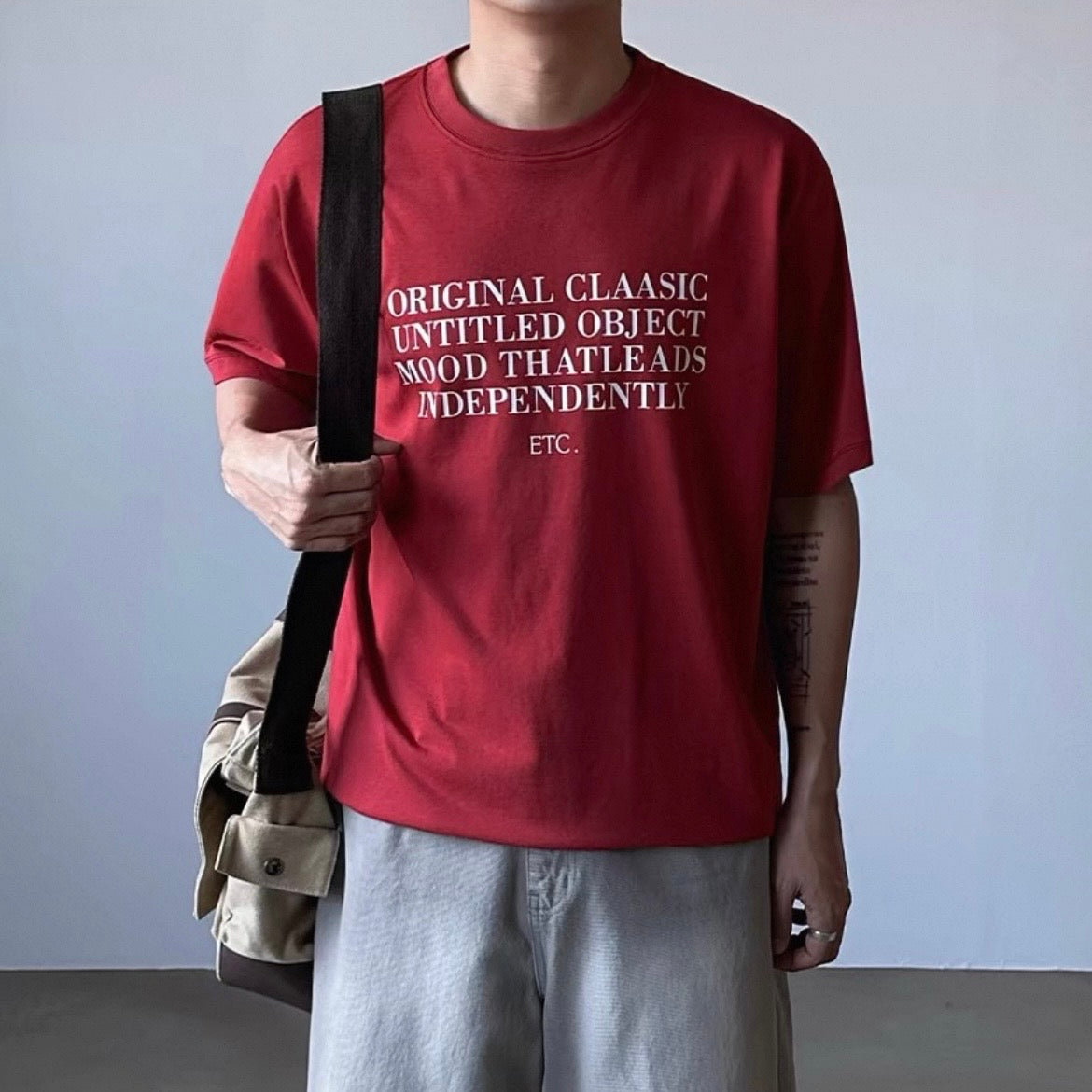 Gangster Style Printed T-Shirt