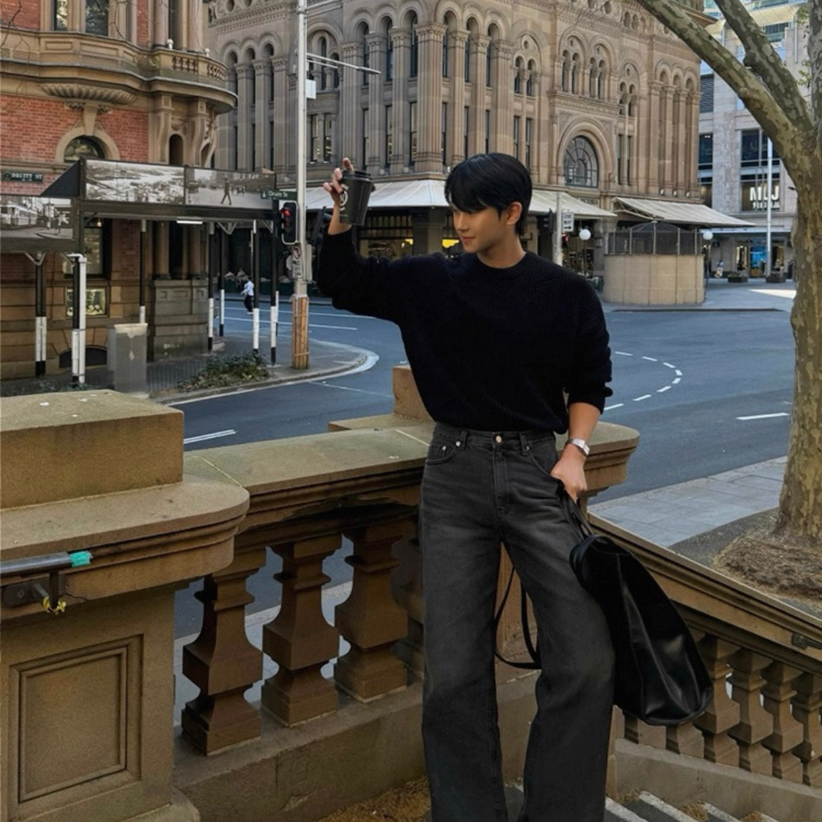 Korean Loose Knit Pullover