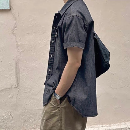 Korean Stylish Denim Shirt