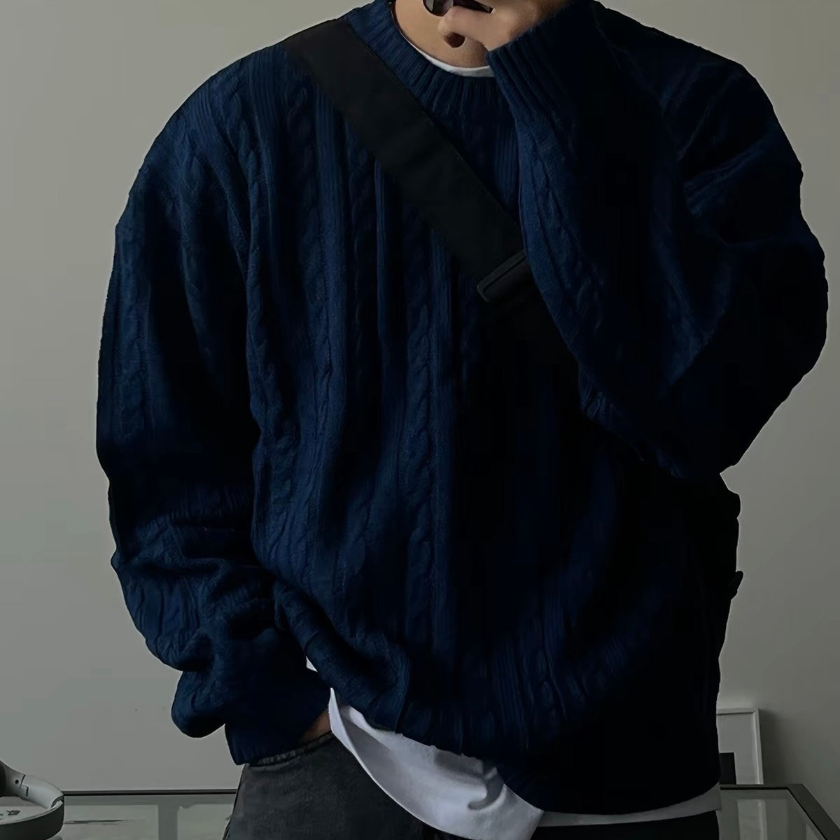 Vintage Cable Knit Sweater