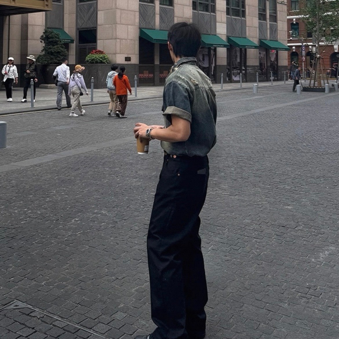 Casual Loose Denim Shirt