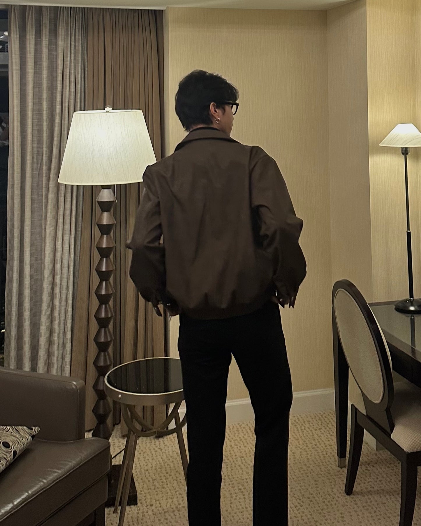 American Retro Short Leather Jacket