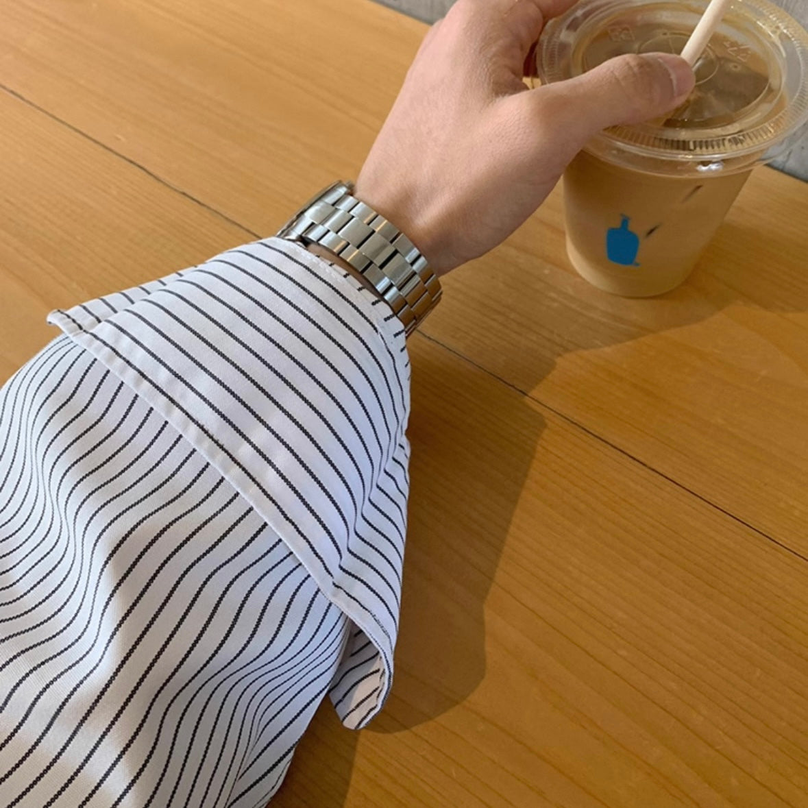 Korean Trend Striped Shirts