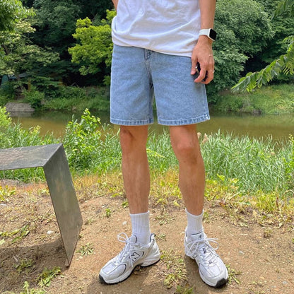 Retro Loose Denim Shorts