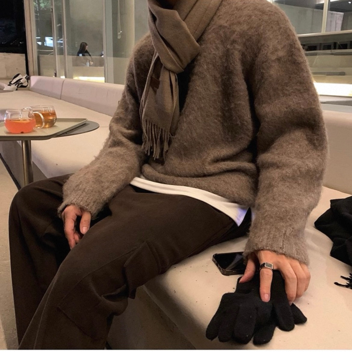 Cozy Knit Pullover Sweater