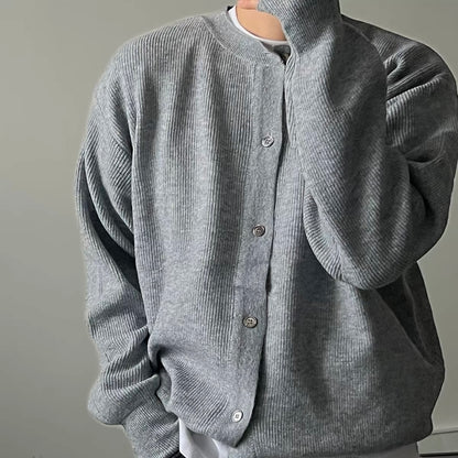 Ribbed Knit Cardigan