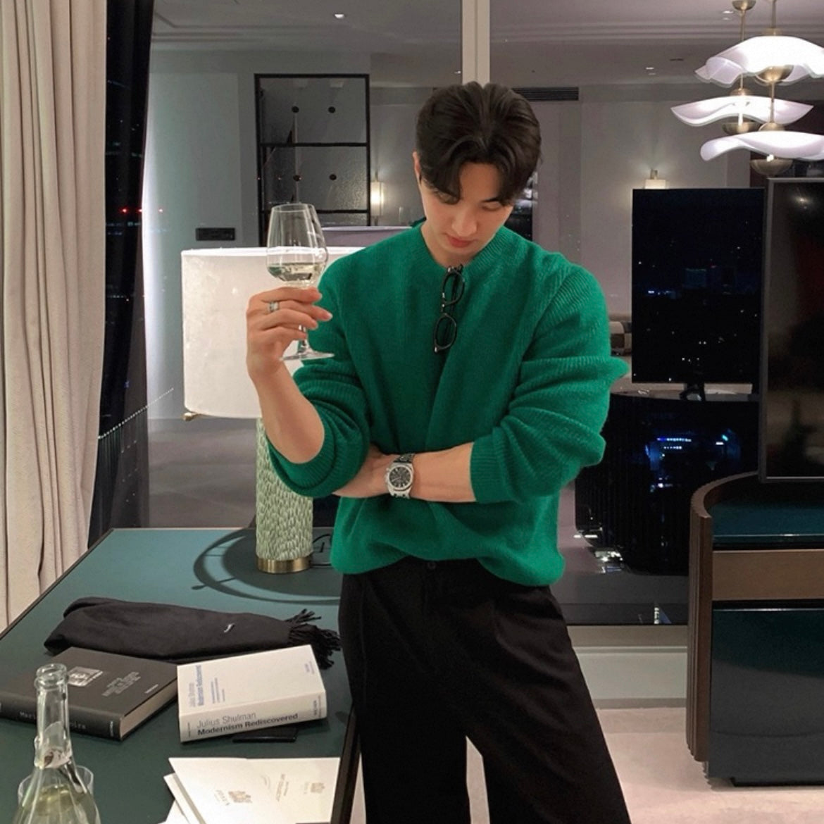 Korean Style Loose Knit Sweater