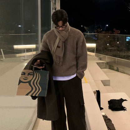 Cozy Knit Pullover Sweater