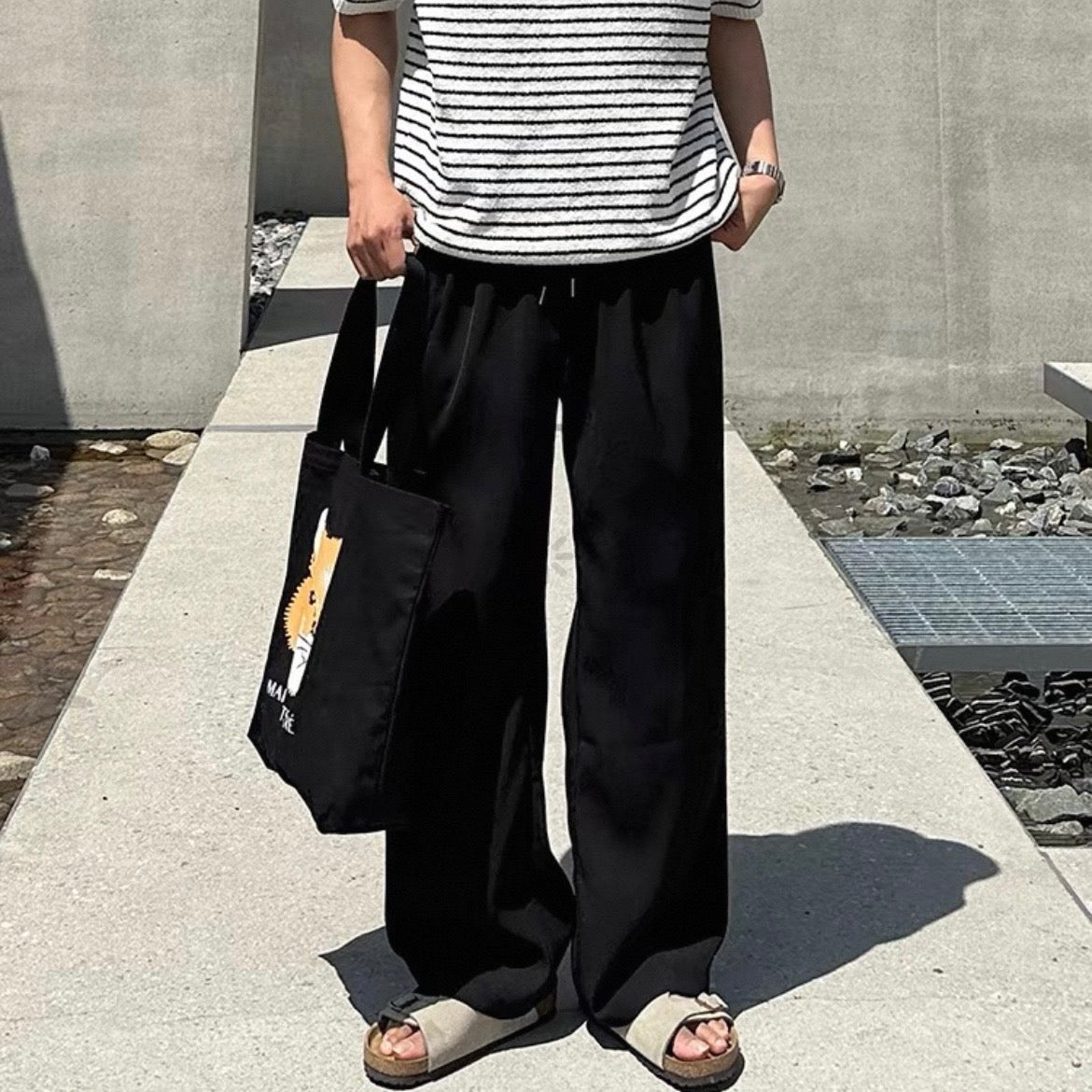 Casual Wide-Legged Pants