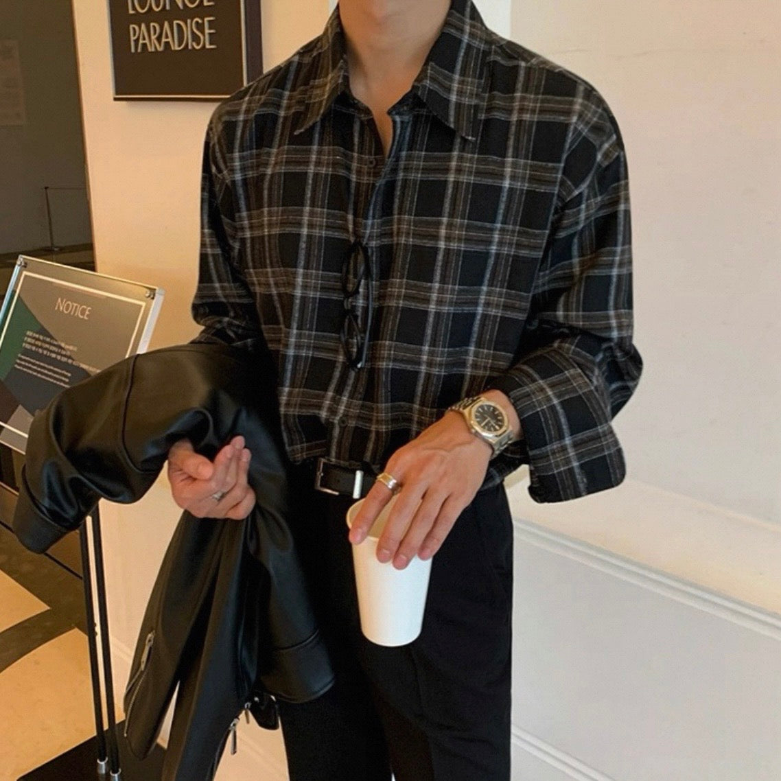 Plaid Long Sleeve Shirt