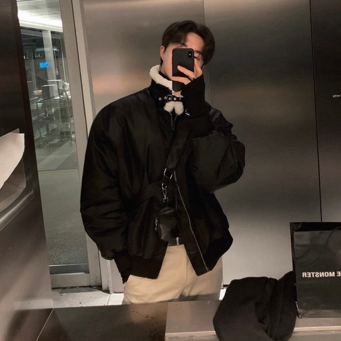 Lambswool Oversized Jacket