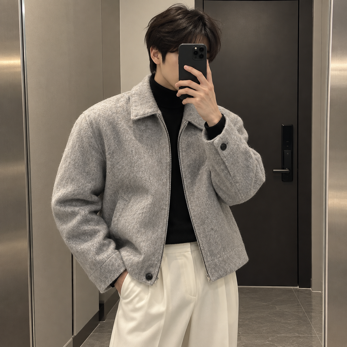 Tweed Short Coat