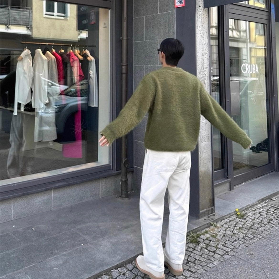 Loose Knit Sweater for Men