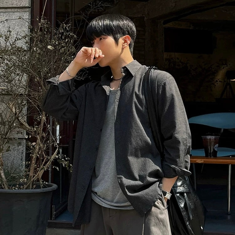 Casual Loose Long-Sleeve Shirt