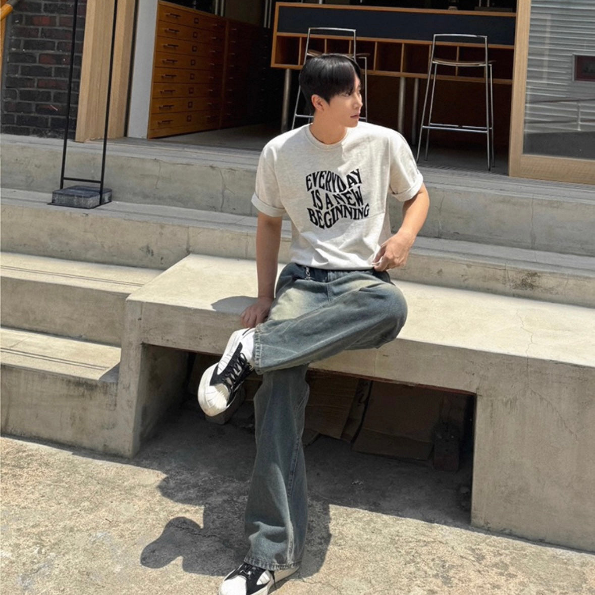 Lettered Summer Tee