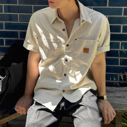 Casual Summer Short-Sleeve Shirt