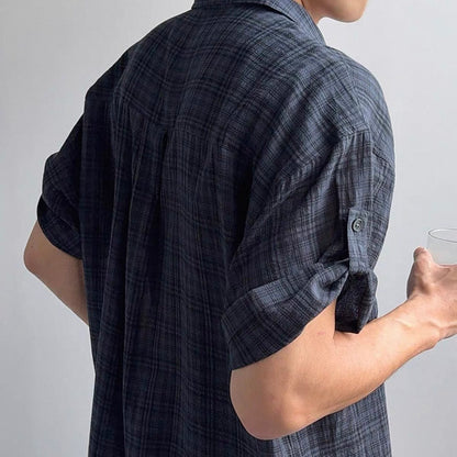Muted Check Relaxed Shirt