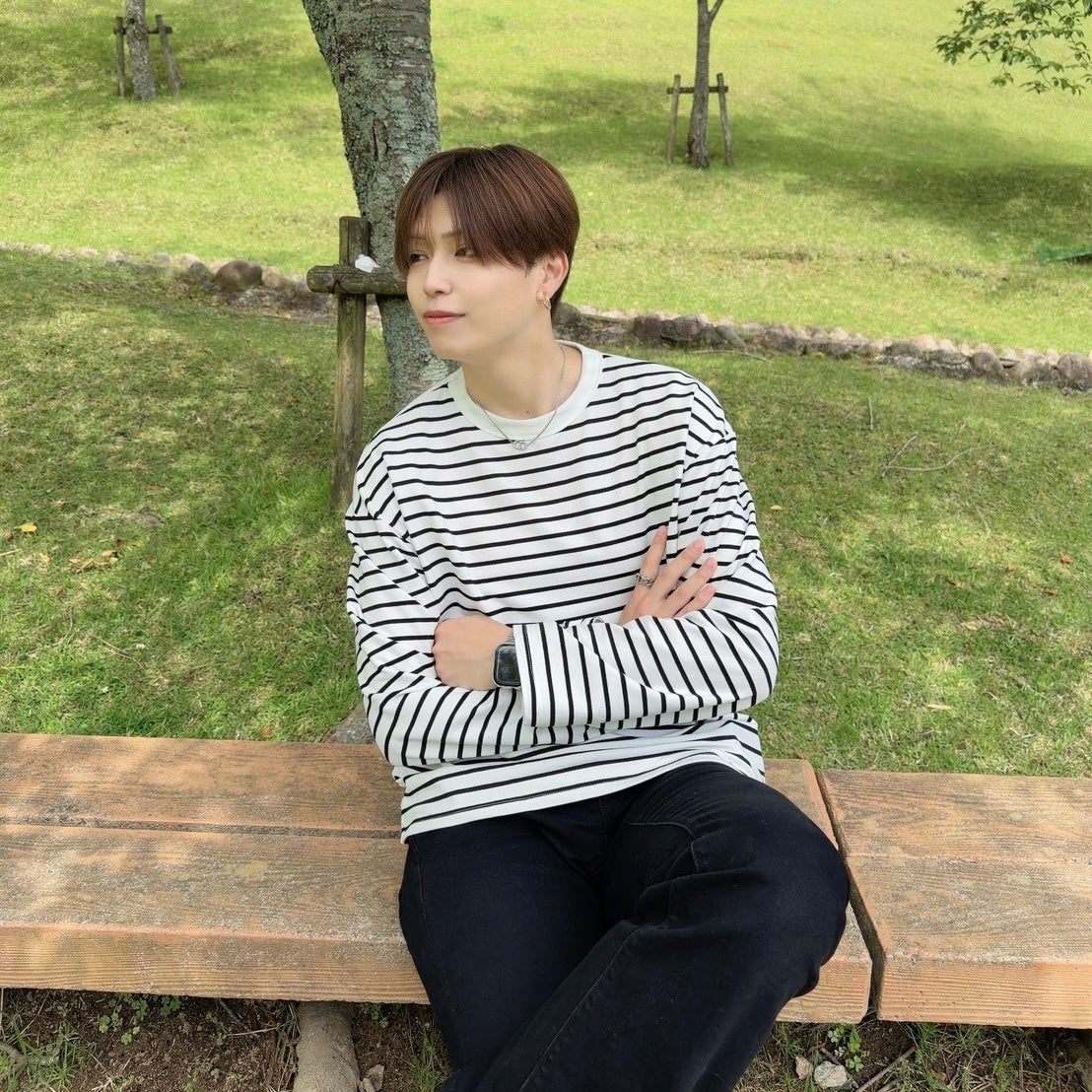Casual Striped Long Sleeve T-Shirt