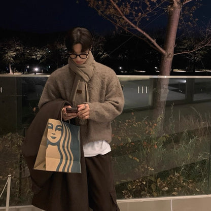 Cozy Knit Pullover Sweater