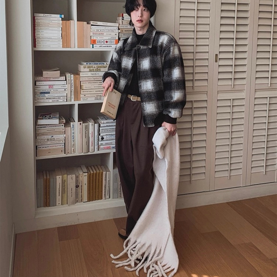 Winter Wide-Legged Commuter Pants