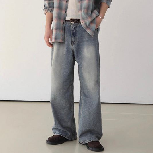 Korean Style Wide-Leg Jeans