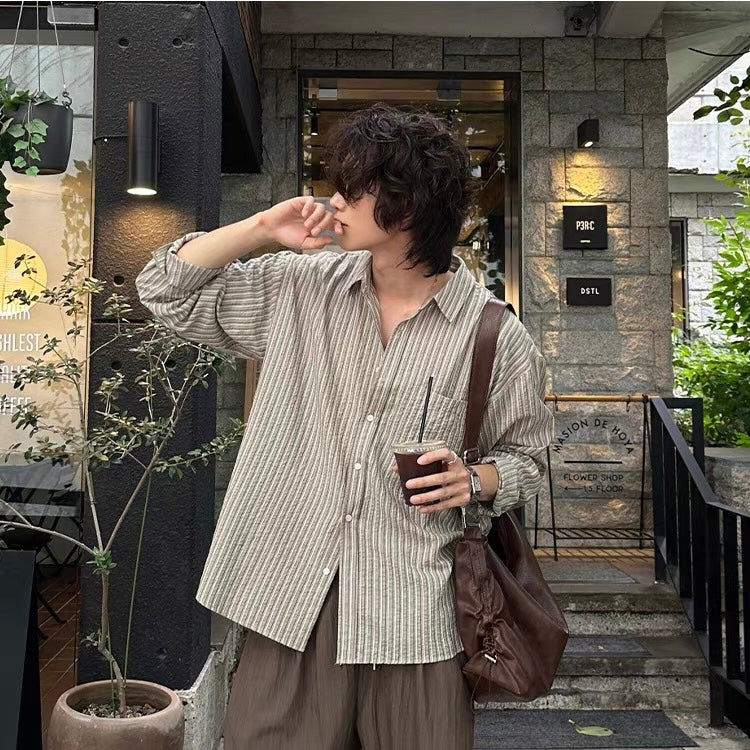 Daily Stripe Relaxed Shirt