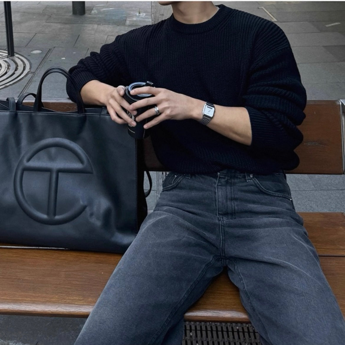 Korean Loose Knit Pullover